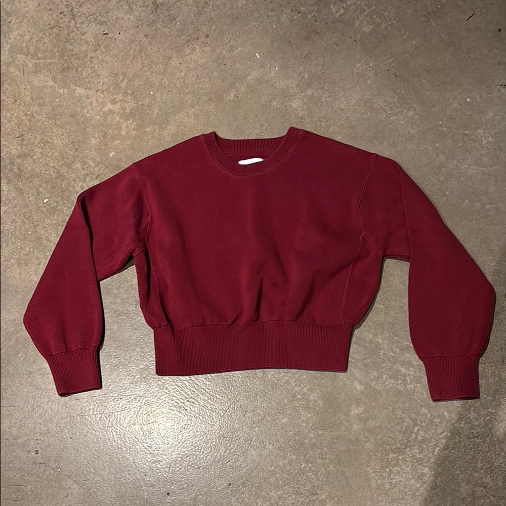 Women's Burgundy Sweater
